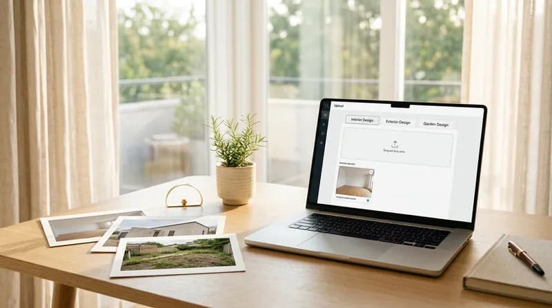 元の画像をアップロードし、タイプを選択してください