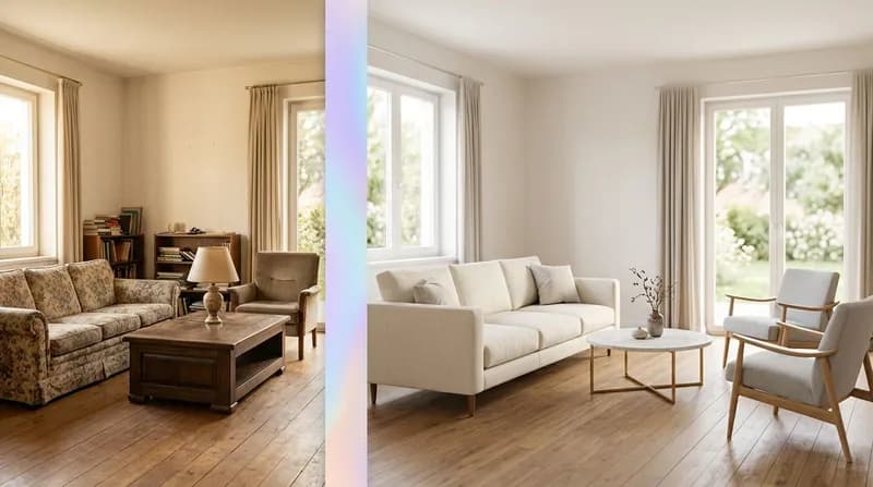 가구 스타일 전환