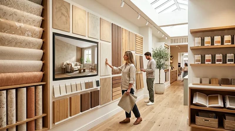 Wallpaper and Building Materials Retailers