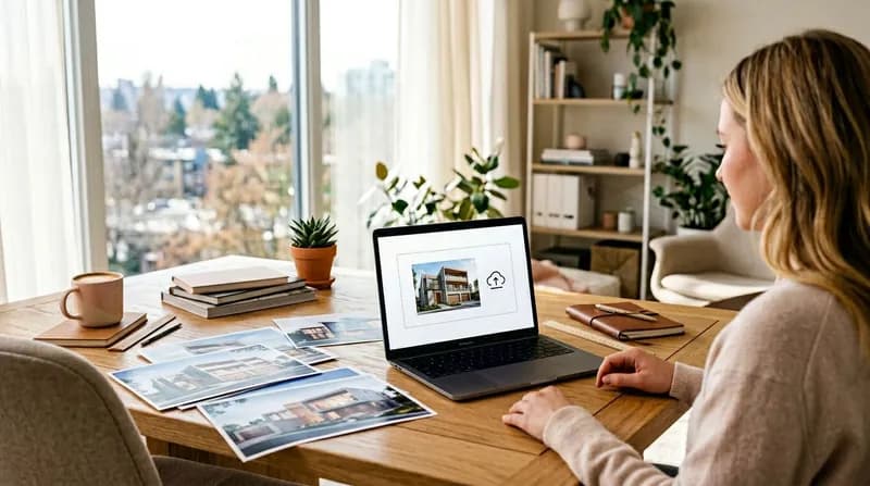 Upload the original architectural drawings