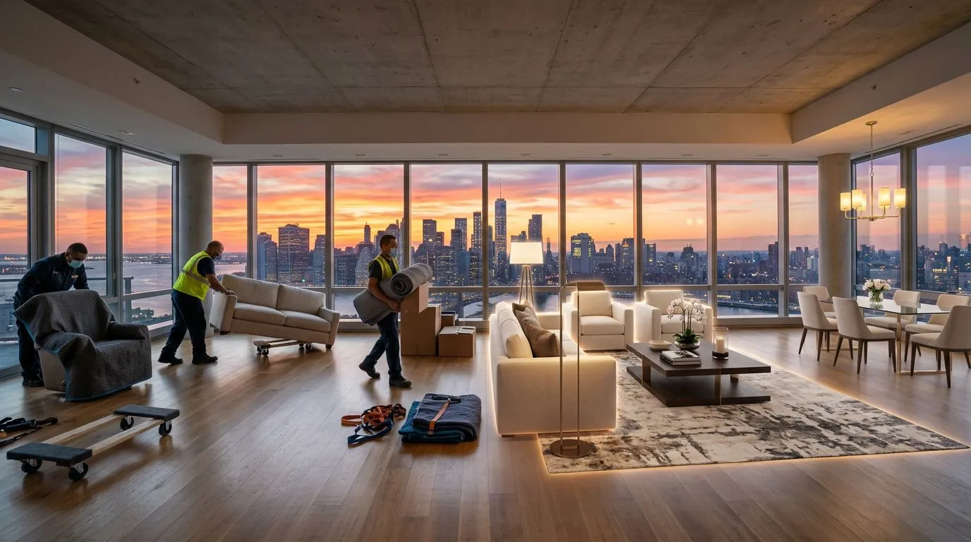 Infographic comparing ROI metrics between unstaged listings, traditionally staged listings, and AI-staged listings across cost, time-to-sale, and online engagement